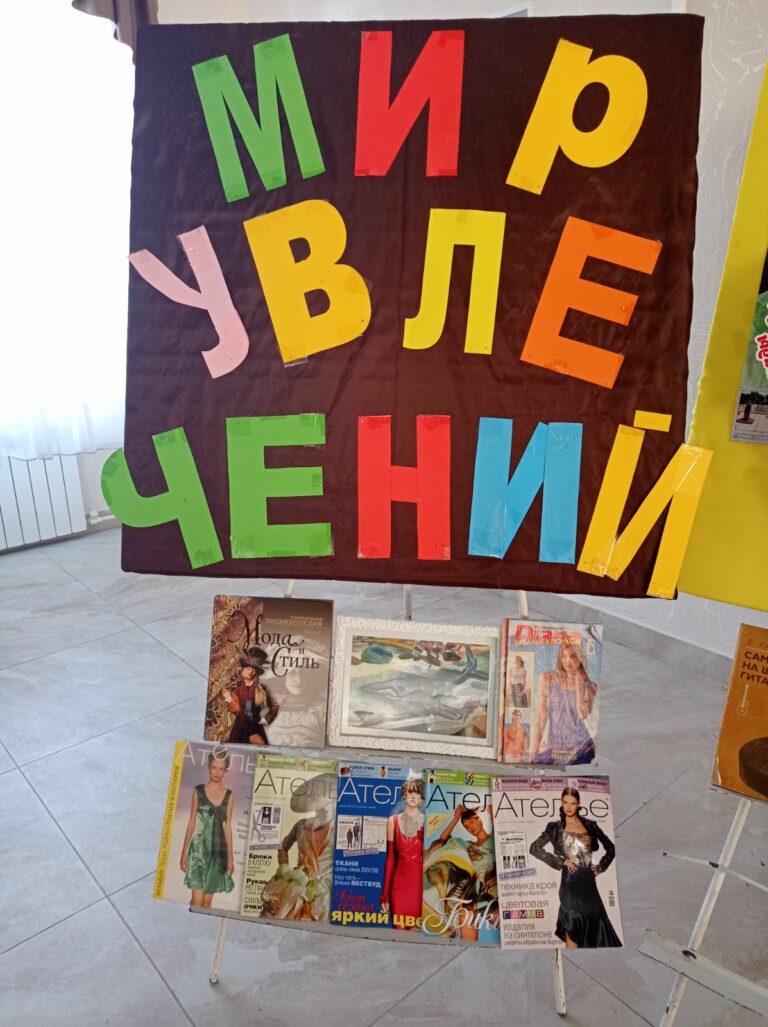 Подробнее о статье Творческий проект «Мир наших увлечений»